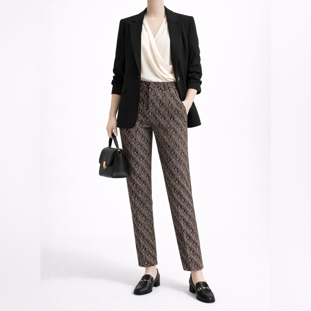 Zara Basic Textured Skinny Pants Size XS